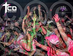 Technocolour Dreams Paint Party at Cambrian  College